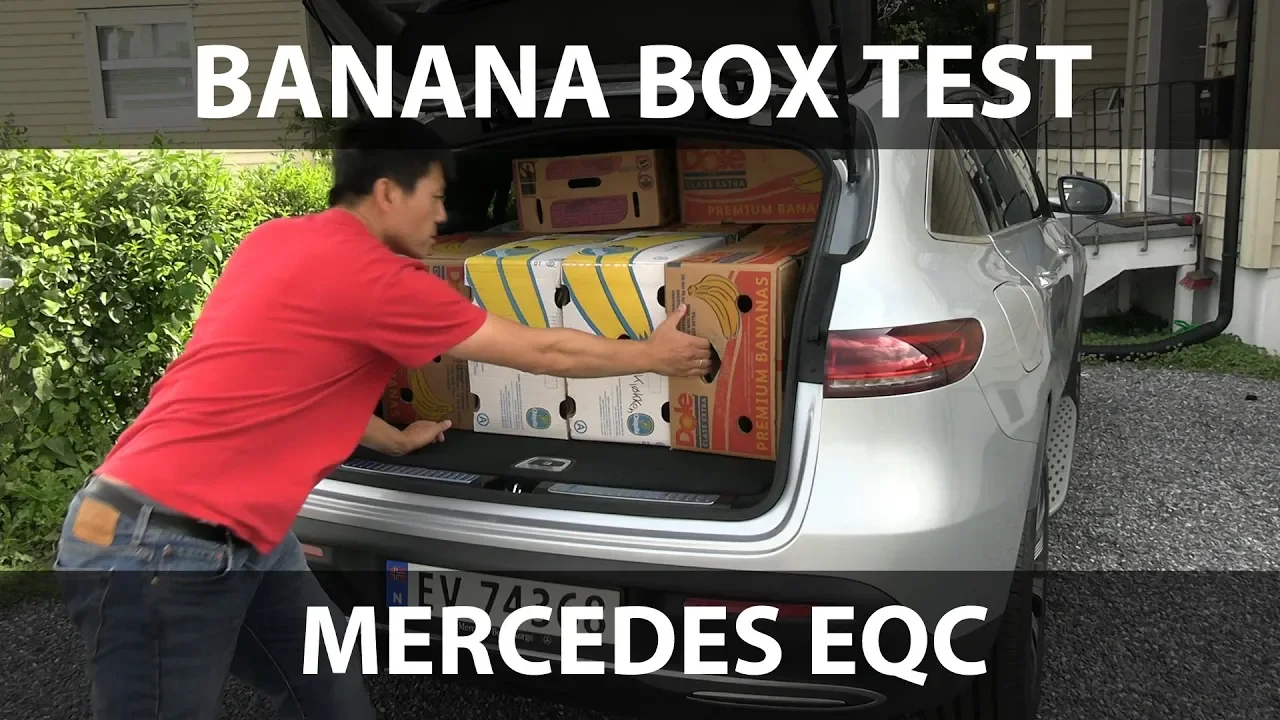 Mercedes EQC banana box test plus some extras