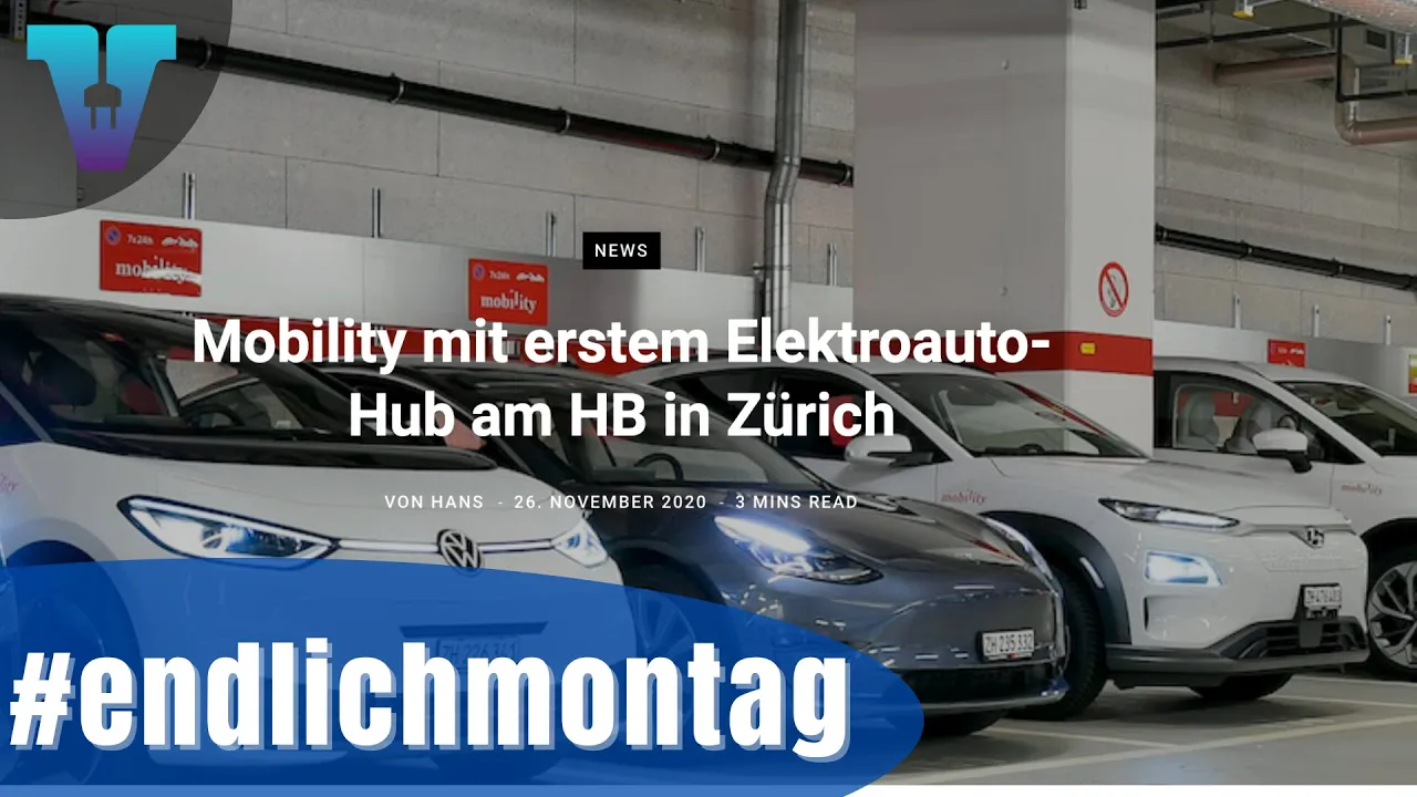 Carsharing mit reinen Stromern? - #endlichmontag [Deutsch] | Vision E Drive #45