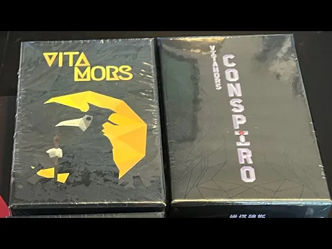 Vita Mors board game unboxing