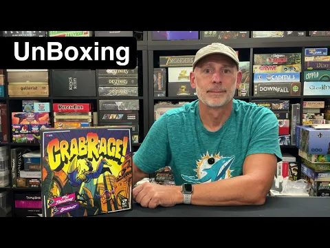 TDG: Crab Rage! unboxing with Ray