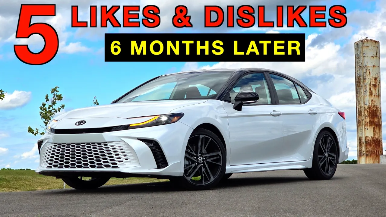 Top 5 Things We LOVE (and HATE) about our 2025 Toyota Camry After 6 Months!