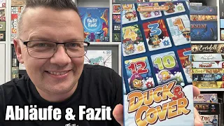 Duck & Cover (Captain Games / asmodee) - sehr unterhaltsames Kartenspiel für Jeden!