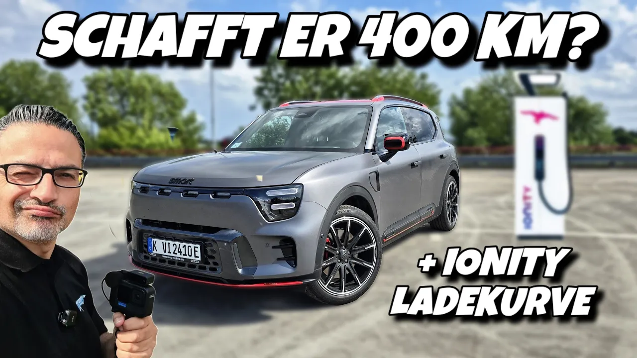 So weit kommt er wirklich! Smart #5 Brabus Autobahnreichweite & Ionity Ladekurve #ev
