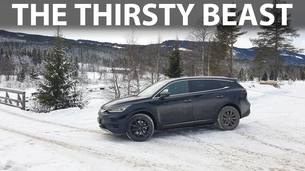 BYD Tang 111 kWh trip to Hemsedal