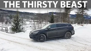 BYD Tang 111 kWh trip to Hemsedal