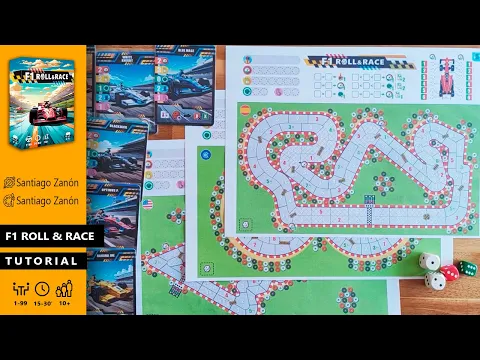 F1 Roll & Race - Cómo Jugar - En Kickstarter el 24 de mayo.
