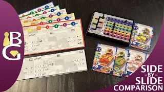 Formula D(é) — Side-by-Slide Board Game Comparison