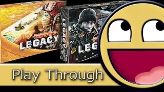 Pandemic Legacy: Season 2 Prologue Playthrough (Spoiler Free)