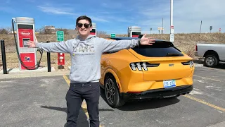 Ford Mustang Mach-E GT 70-MPH Highway Range Test