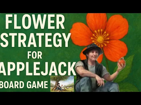 Flower Strategy for Applejack Board Game | Age 1