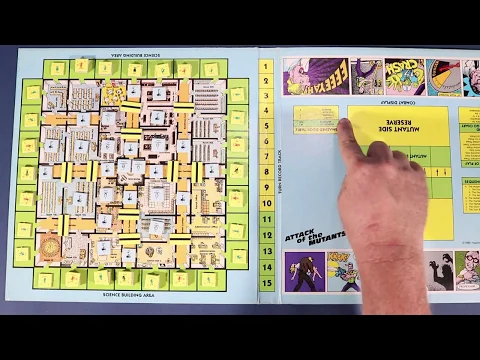 Attack of the Mutants: First Turn Play