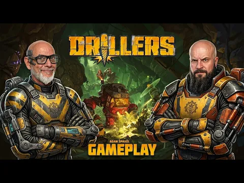 DRILLERS - Quando cerchi il tartufo ma scavi fino a trovare un Balrog! - Gameplay (Ep.508)