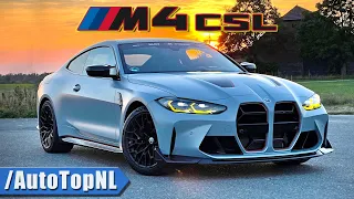 2023 BMW M4 CSL *309KMH / 192MPH * REVIEW on AUTOBAHN by AutoTopNL