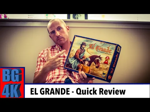 El Grande - Boardgames 4K Review - Still Worth Playing?