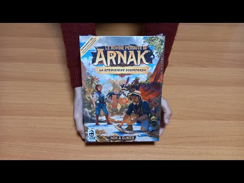 Unboxing de Le Rovine Perdute di Arnak: La Spedizione Scomparsa