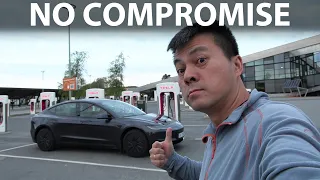 Tesla Model 3 Standard acceleration, braking and noise test