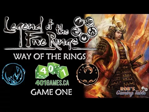 Legend of the Five Rings - Way of the Rings @ 401 Games #1