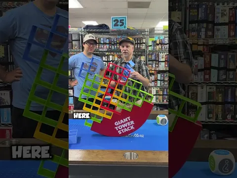 It's part two of the Giant Tower Stack faceoff between Mike and Chris!