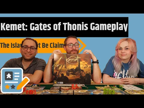 Kemet: The Gates of Thonis Gameplay - Take the Hill or Die Trying!