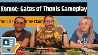 Kemet: The Gates of Thonis Gameplay - Take the Hill or Die Trying!