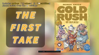 First TakeGold Rush (Gold Digger) | Reiner Knizia’s game is being reprinted again! #我的黃金 #RK