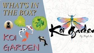 What's In The Box? Koi Garden Kickstarter Unboxing