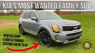 The 2022 Kia Telluride Is America’s Most Wanted 3-Row Family SUV