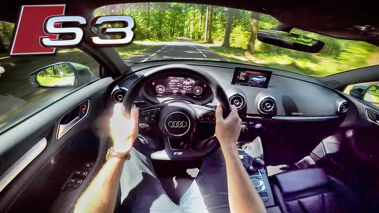 Audi S3 2017 Sedan 310HP POV Test Drive by AutoTopNL