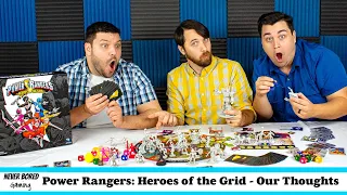 Power Rangers: Heroes of the Grid - Our Thoughts (Board Game)