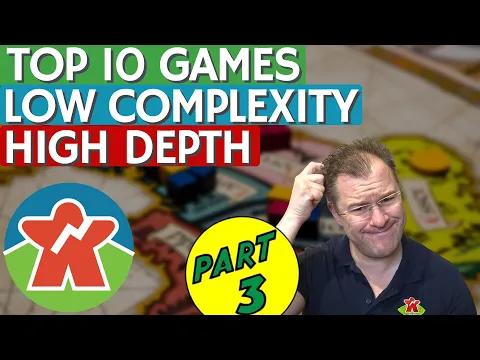 Top 10 Games With Low Complexity But High Depth . . . . kind of