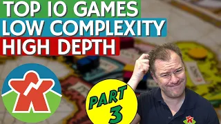 Top 10 Games With Low Complexity But High Depth . . . . kind of