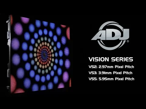 Product video thumbnail for ADJ American DJ VS2 2.9mm LED Video Wall Panel