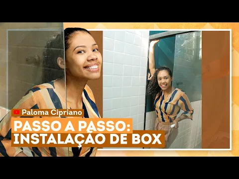 Box Frontal de Correr Vidro 190x100cm Incolor Kit Prata Fosco Speed Temper