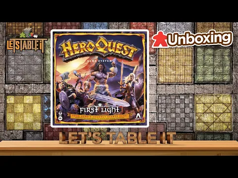 HeroQuest: First Light - Unboxing & Overview
