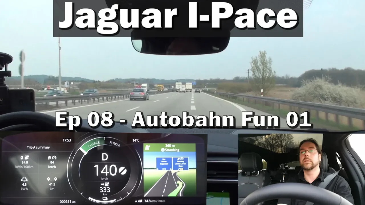 Jaguar I-Pace - Ep08 - Autobahn Fun 01