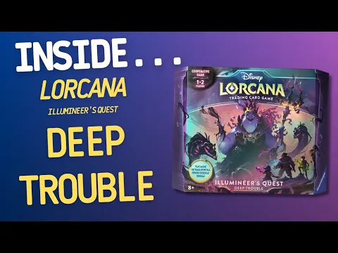 Disney Lorcana Illumineer's Quest Deep Trouble | Inside with João Ricardo Ep794