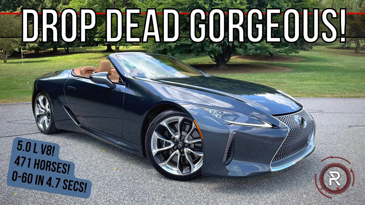 The 2022 Lexus LC 500 Convertible Is Still A Drop Dead Gorgeous Roadster