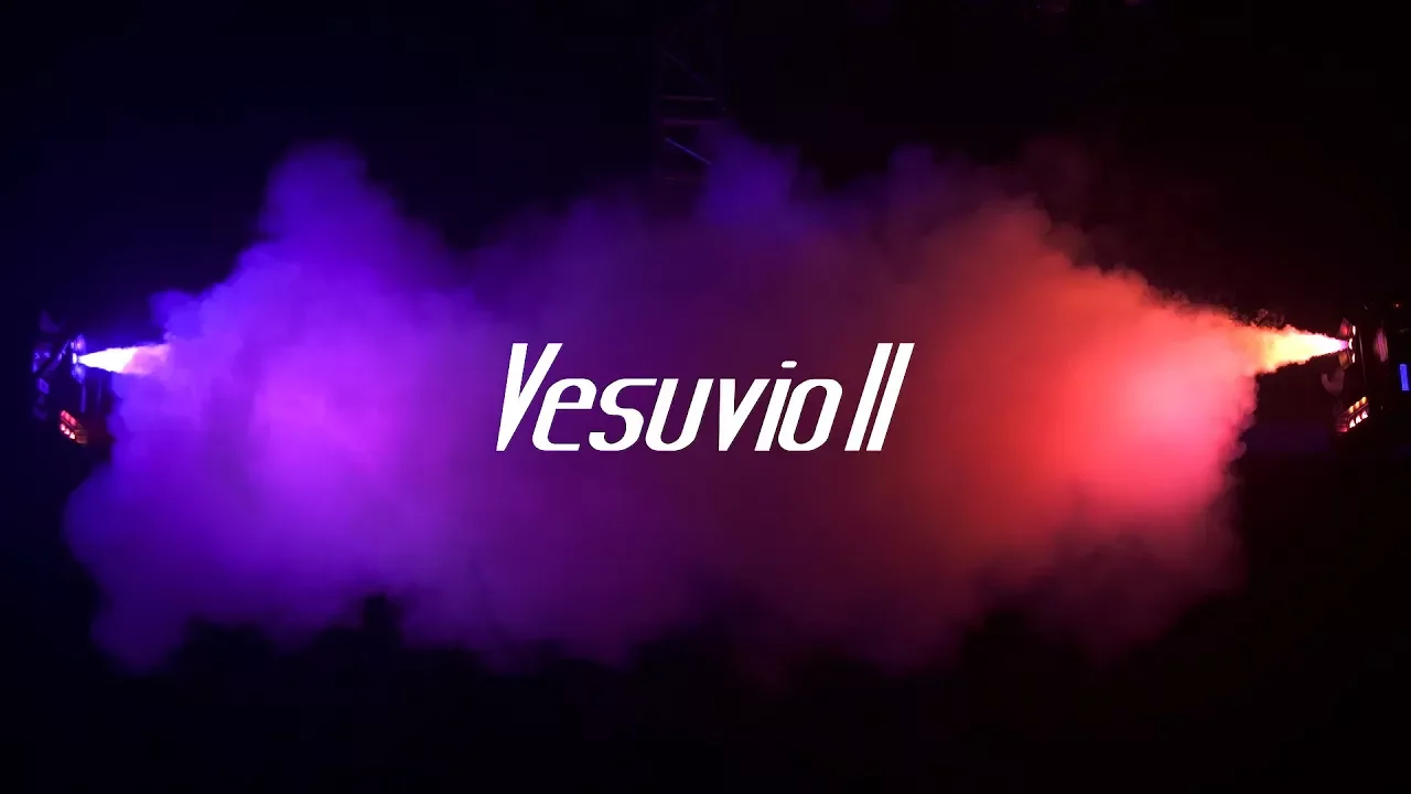 Product video thumbnail for Chauvet Vesuvio II Fog Machine with RGBA Plus UV LED FX