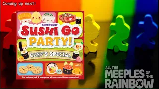 All the Games with Steph: Sushi Go Party Chef's Special - Teach & Playthrough