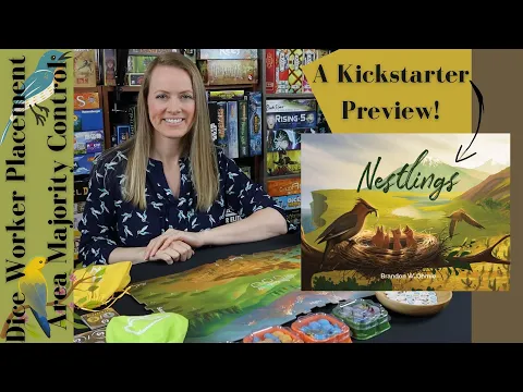 NESTLINGS | Kickstarter Sneak Peek (What I Like About the Artwork & Mechanics)