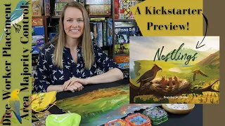 NESTLINGS | Kickstarter Sneak Peek (What I Like About the Artwork & Mechanics)