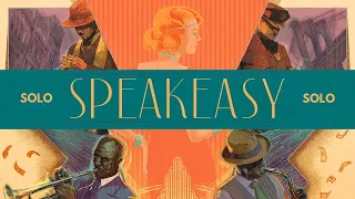 Speakeasy | Solo Board Game Playthrough and Tutorial