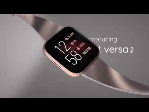 Video zu Fitbit Versa 2 Carbon/Schwarz