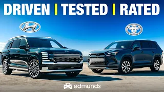 Hybrid 3-Row SUV Battle: Hyundai Palisade vs. Toyota Grand Highlander