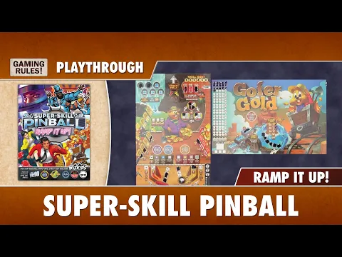 Super-Skill Pinball: Ramp it Up! - Solo Playthrough