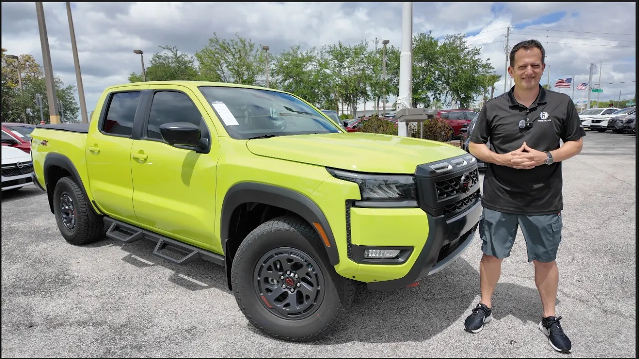The 2026 Nissan Frontier Pro-4X is the V6 midsize truck to own