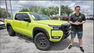 The 2026 Nissan Frontier Pro-4X is the V6 midsize truck to own