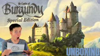 Castles of Burgundy Special Edition Unboxing