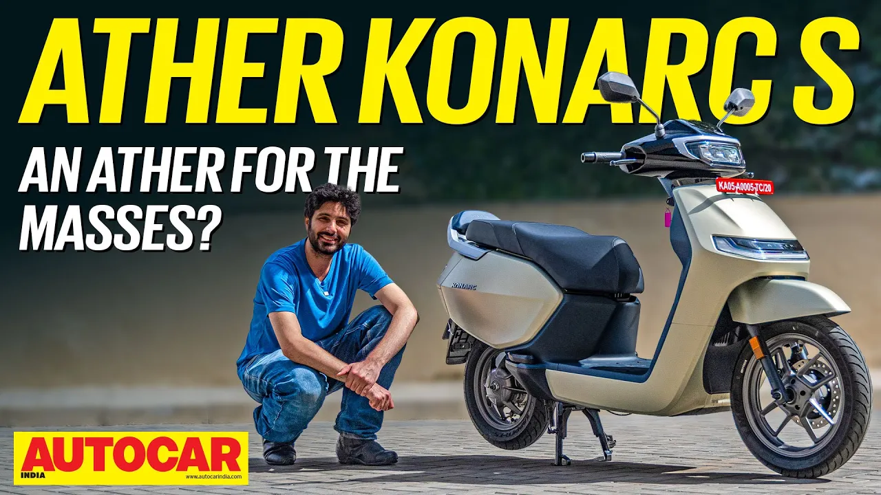 Ather Konarc S review - Comfort, quality, tech, but… | First Ride | Autocar India