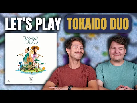 Tokaido Duo | The Artist, The Pilgrim, or The Merchant? | Board Game Playthrough